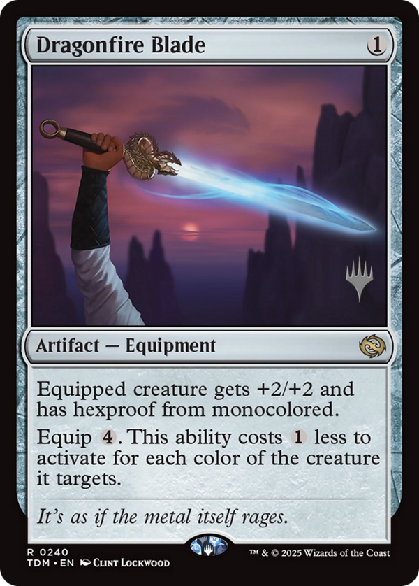 Dragonfire Blade - Promo Pack (PTDM)