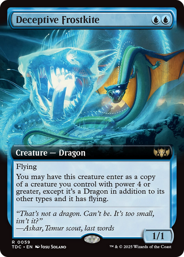Deceptive Frostkite - Extended Art (TDC)
