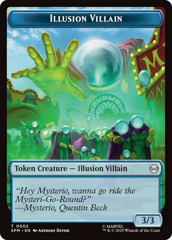 Illusion Villain // Spider Token (TSPM)