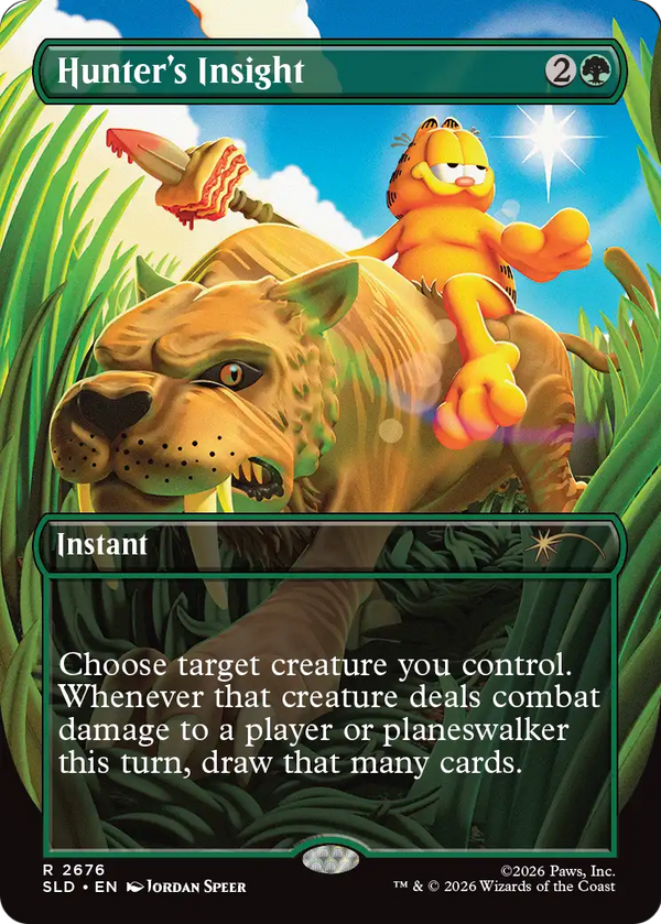 Hunter's Insight - Garfield: Our Only Thought Is to Entertain You (SLD)