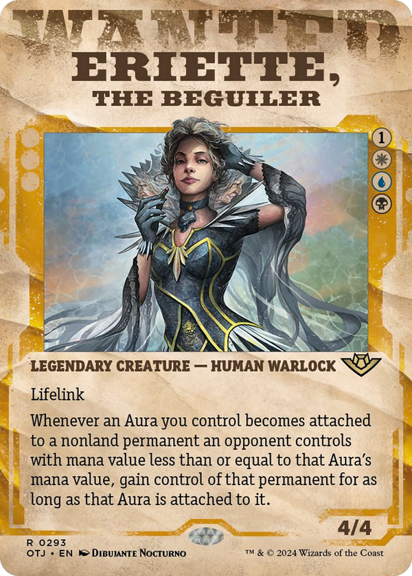 Eriette, the Beguiler - Wanted Poster Showcase (OTJ)