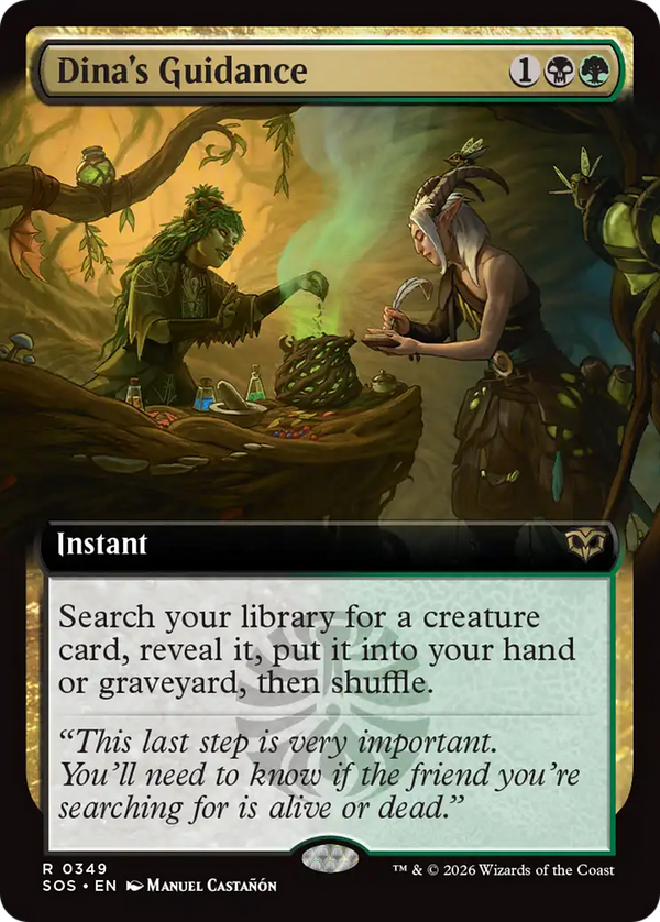 Dina's Guidance - Extended Art (SOS)