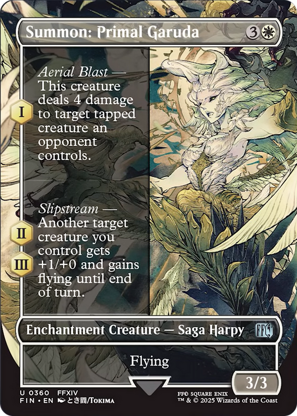 Summon: Primal Garuda - Borderless (FIN)