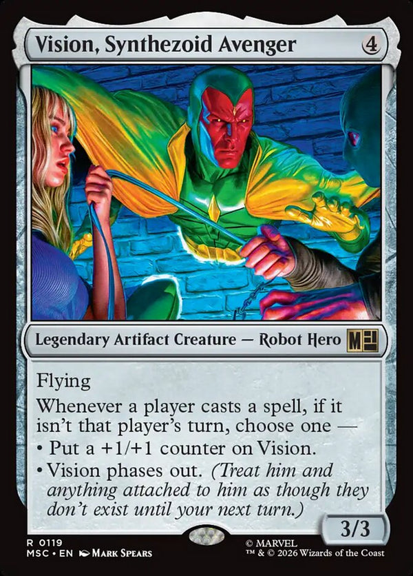 Vision, Synthezoid Avenger (MSC)