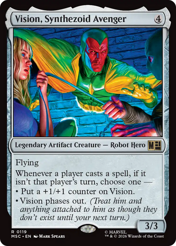 Vision, Synthezoid Avenger (MSC) (Pre-Order)