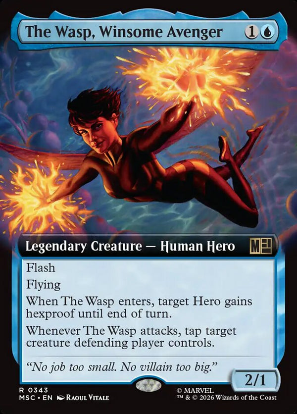 The Wasp, Winsome Avenger - Extended Art (MSC)