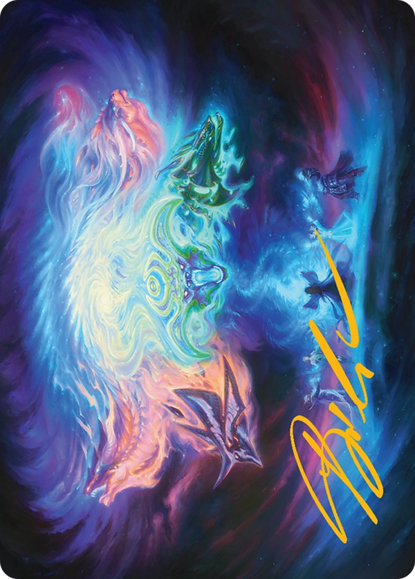 Call the Spirit Dragons - Art Series (Gold-Stamped Signature) (ATDM)