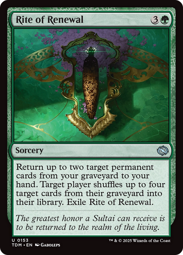 Rite of Renewal (TDM)