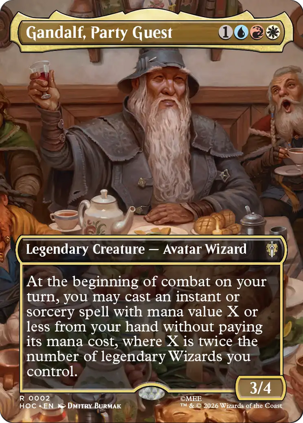 Gandalf, Party Guest - Borderless (HOC)