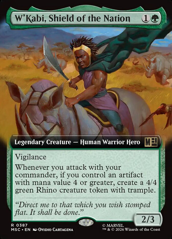 W'Kabi, Shield of the Nation - Extended Art (MSC)