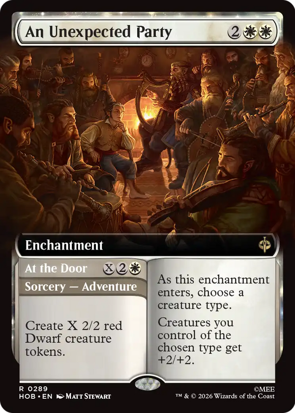 An Unexpected Party // At the Door - Extended Art (HOB)