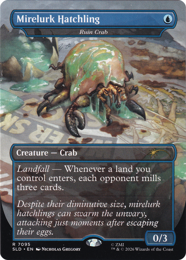 Mirelurk Hatchling // Ruin Crab - FALLOUT Bonus Card (SLD)