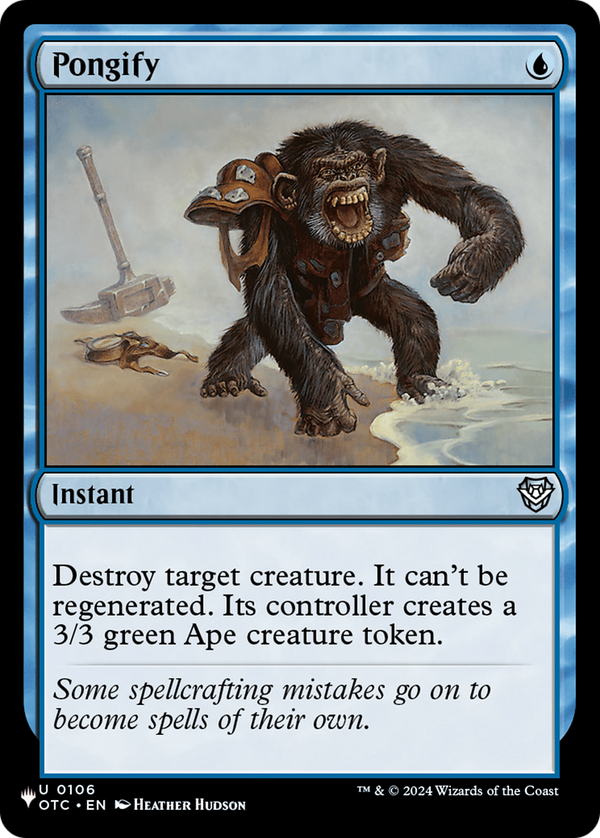 Pongify - OTC Reprint (PLST)