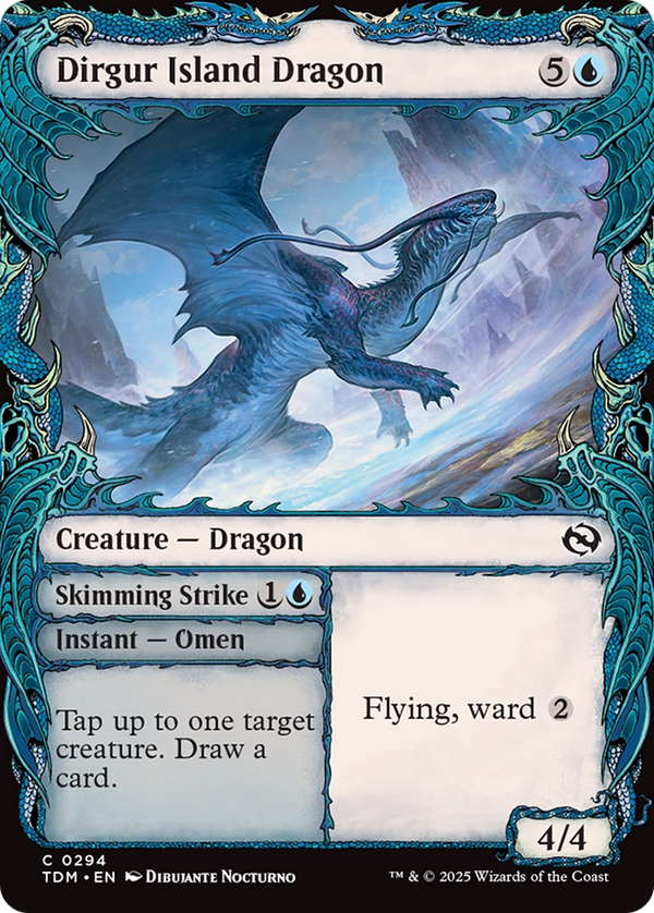 Dirgur Island Dragon // Skimming Strike - Draconic Showcase (TDM)