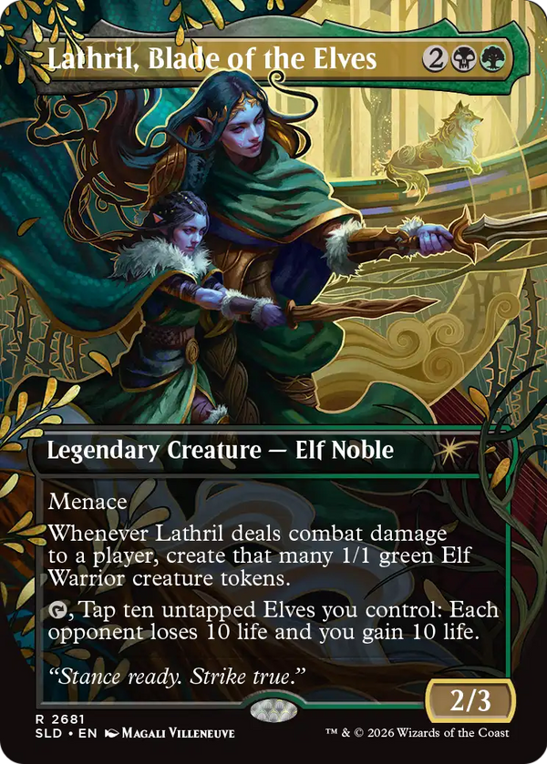 Lathril, Blade of the Elves - Their Magic is Limitless (SLD)