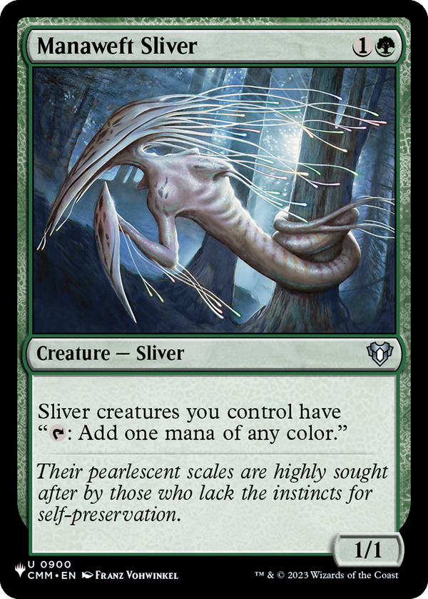 Manaweft Sliver - CMM Reprint (PLST)