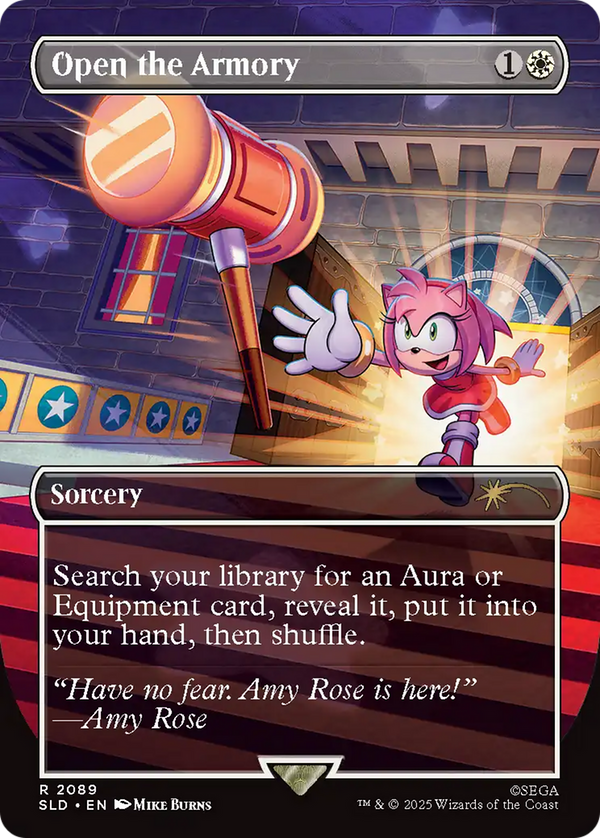 Open the Armory - Secret Lair x Sonic: Chasing Adventure (SLD)