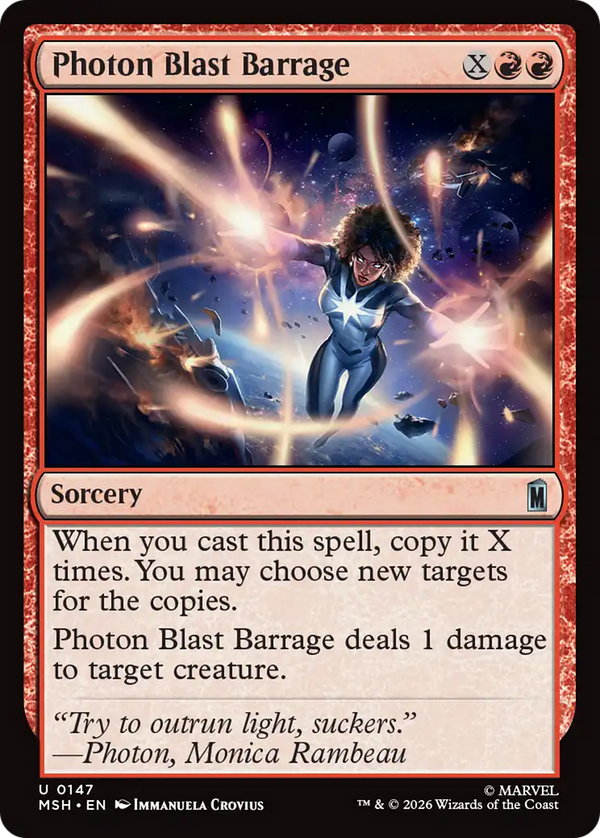 Photon Blast Barrage (MSH) (Pre-Order)