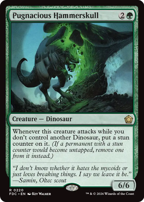 Pugnacious Hammerskull (FDC)