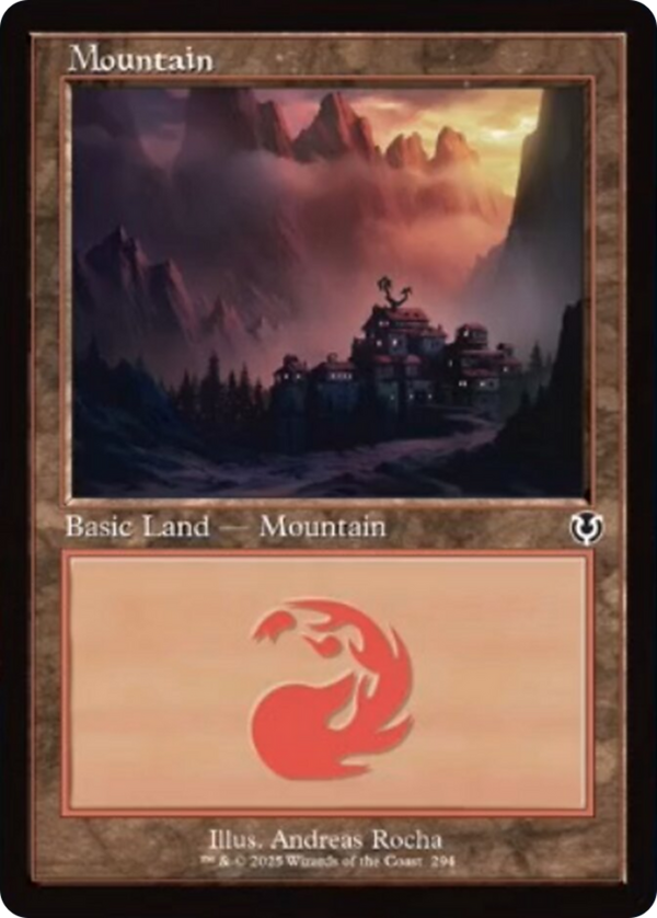 Mountain (294) - Retro Frame (INR)