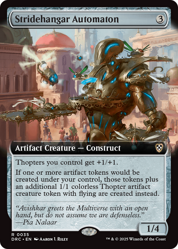Stridehangar Automaton - Extended Art (DRC)