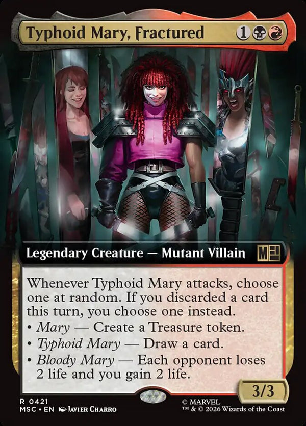 Typhoid Mary, Fractured - Extended Art (MSC)