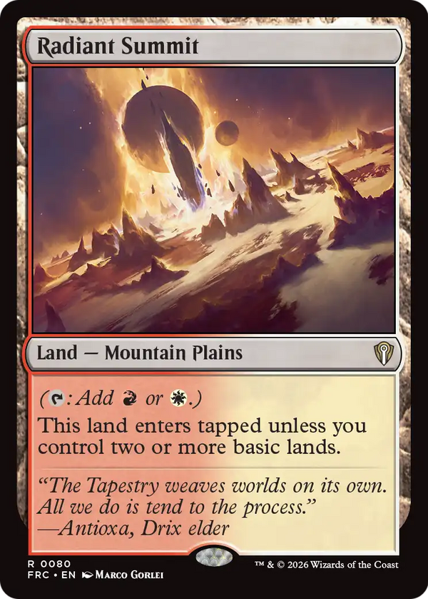 Radiant Summit (FRC) (Pre-Order)