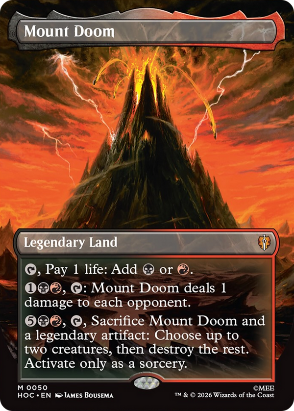 Mount Doom - Borderless (HOC)