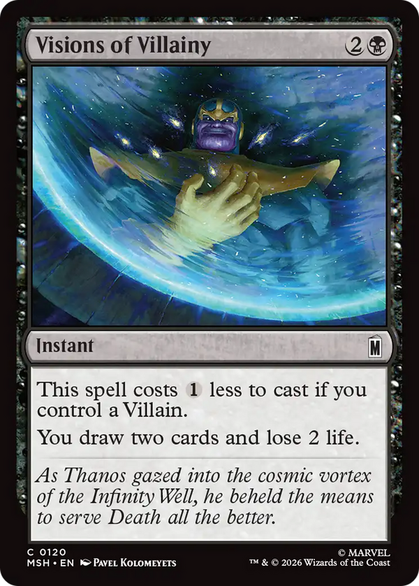Visions of Villainy (MSH) (Pre-Order)