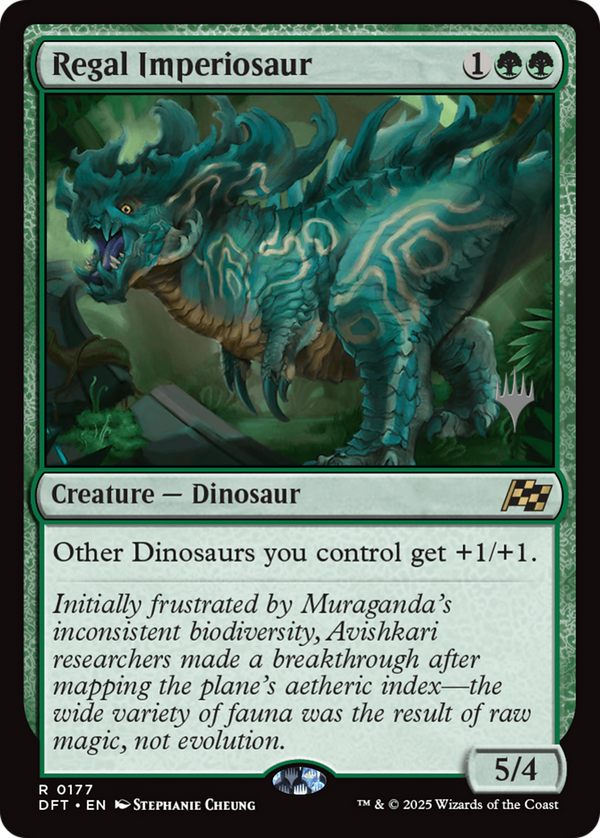 Regal Imperiosaur - Promo Pack (PDFT)