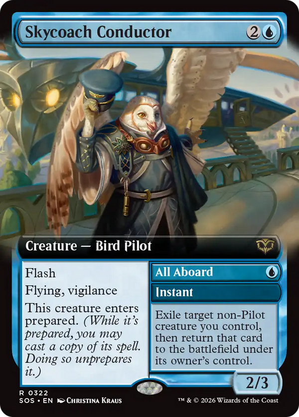 Skycoach Conductor // All Aboard - Extended Art (SOS)