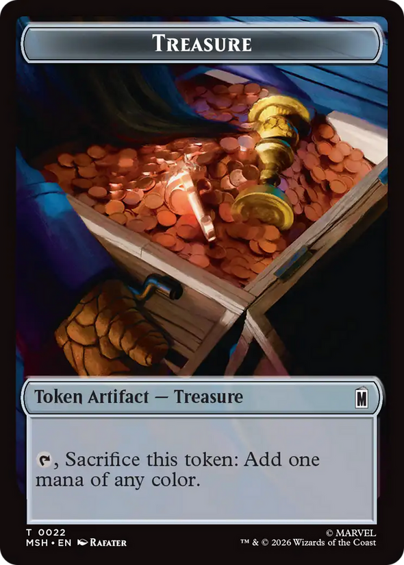 Villain // Treasure Token (TMSH)