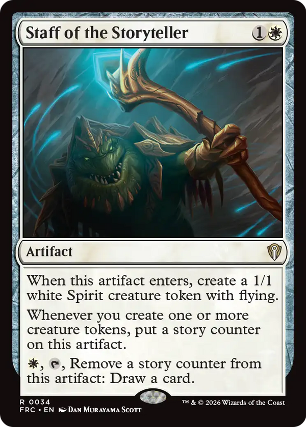 Staff of the Storyteller (FRC) (Pre-Order)