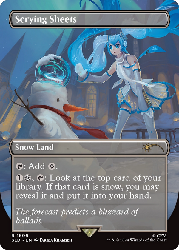 Scrying Sheets - Hatsune Miku: Winter Diva (SLD)