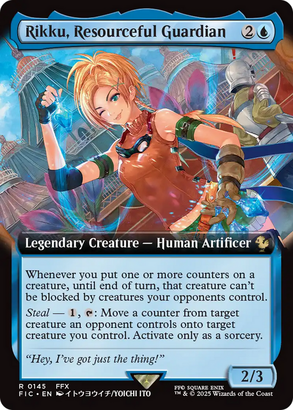 Rikku, Resourceful Guardian - Extended Art (FIC)