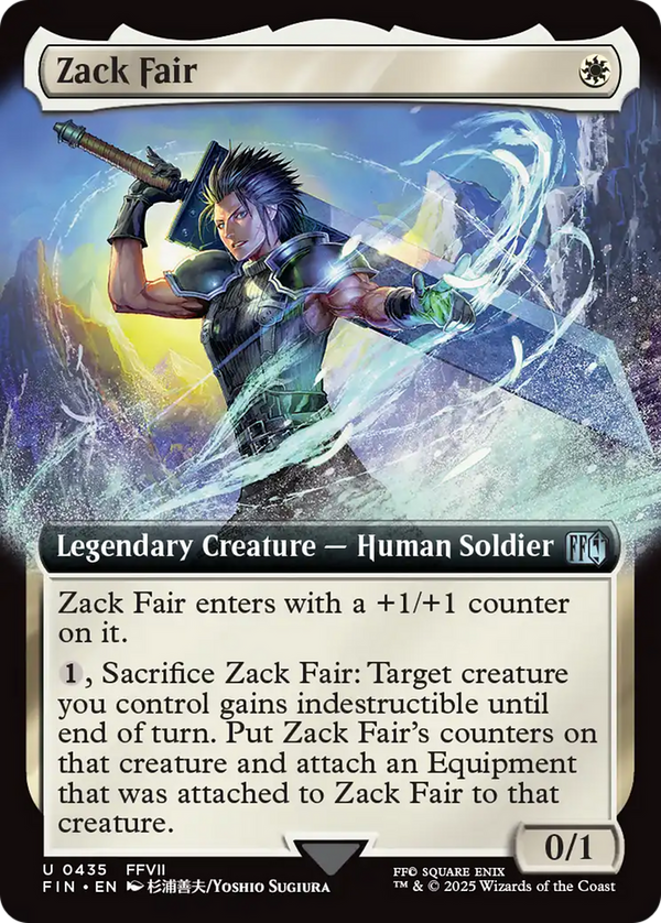 Zack Fair - Extended Art (FIN)