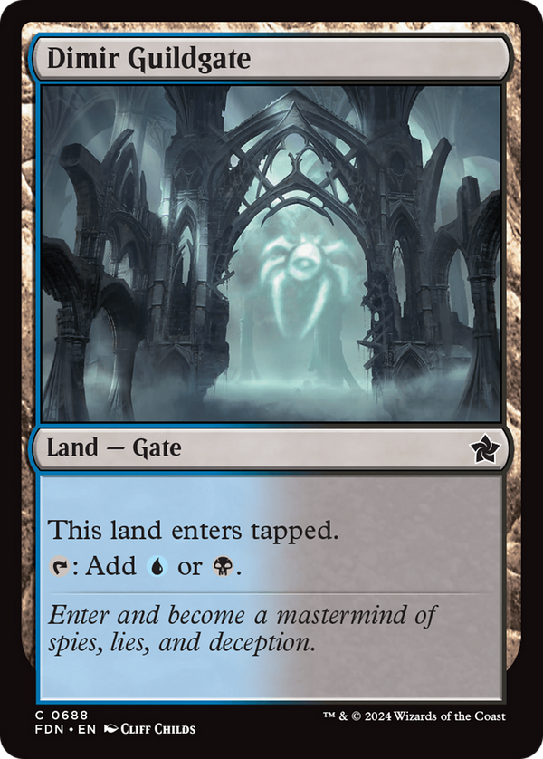 Dimir Guildgate (FDN)