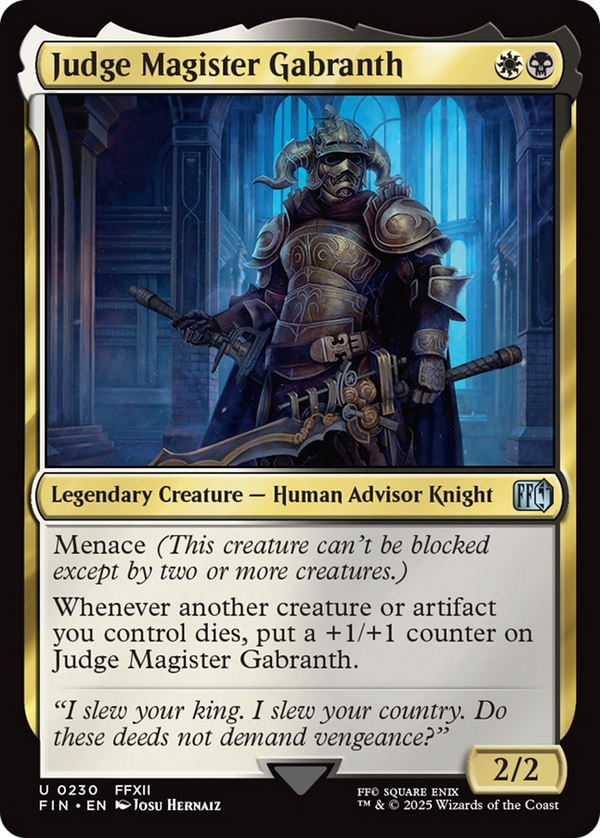 Judge Magister Gabranth (FIN)