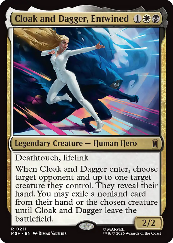 Cloak and Dagger, Entwined (MSH) (Pre-Order)