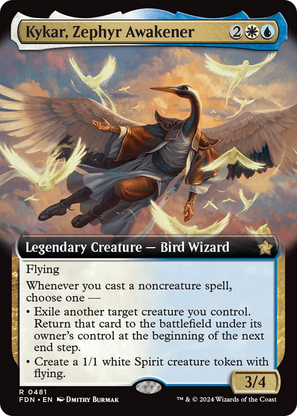 Kykar, Zephyr Awakener - Extended Art (FDN)