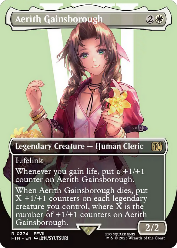 Aerith Gainsborough - Borderless (FIN)