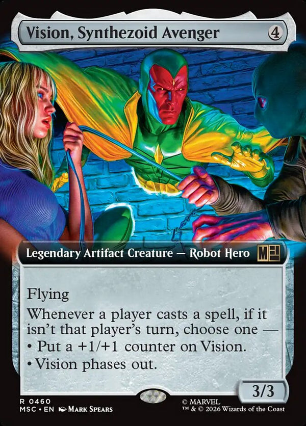 Vision, Synthezoid Avenger - Extended Art (MSC)