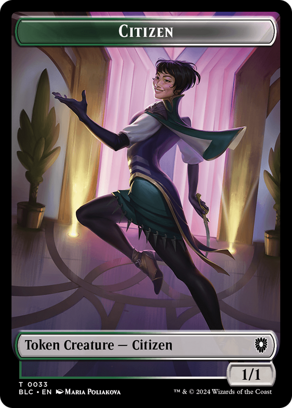Citizen // Soldier Token (TBLC)
