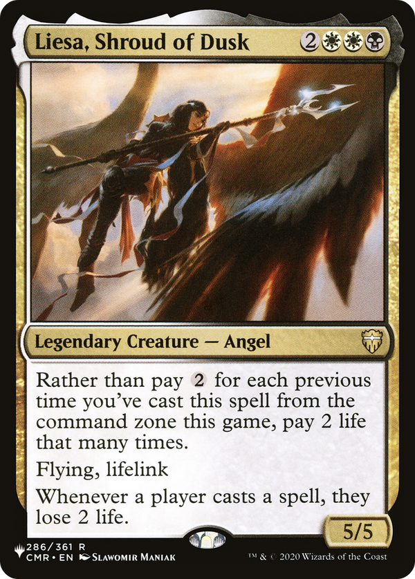 Liesa, Shroud of Dusk - CMR Reprint (PLST)