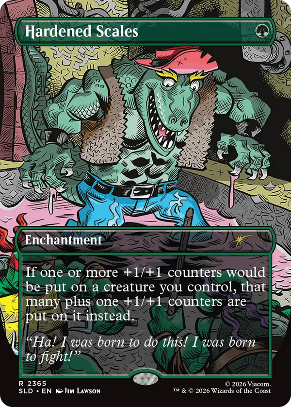 Hardened Scales - TMNT: The Mighty Mutanimals (SLD)