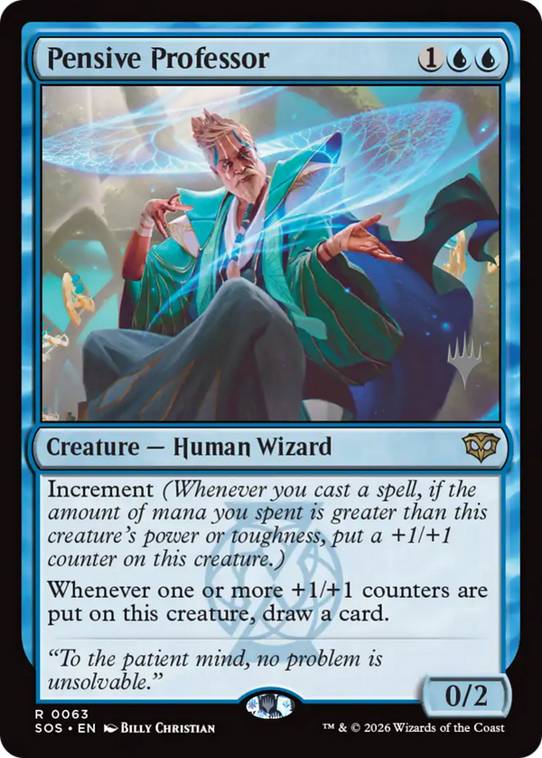Pensive Professor - Promo Pack (PSOS)