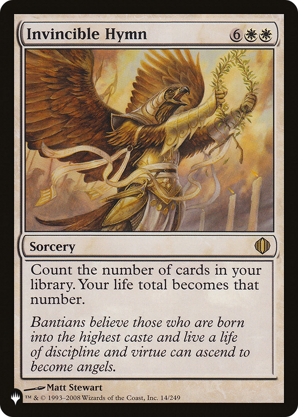 Invincible Hymn - ALA Reprint (PLST)