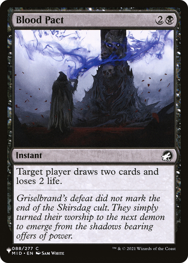 Blood Pact - MID Reprint (PLST)