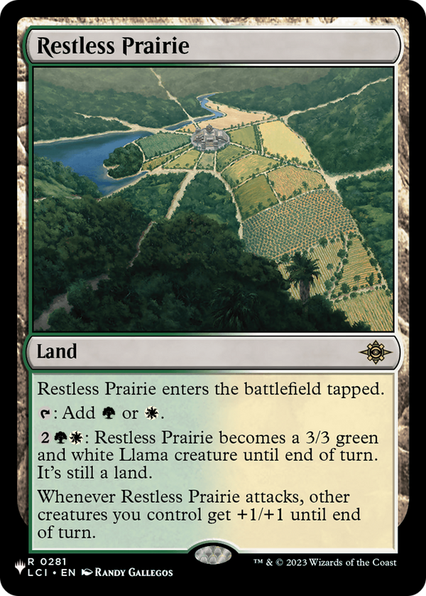 Restless Prairie - LCI Reprint (PLST)