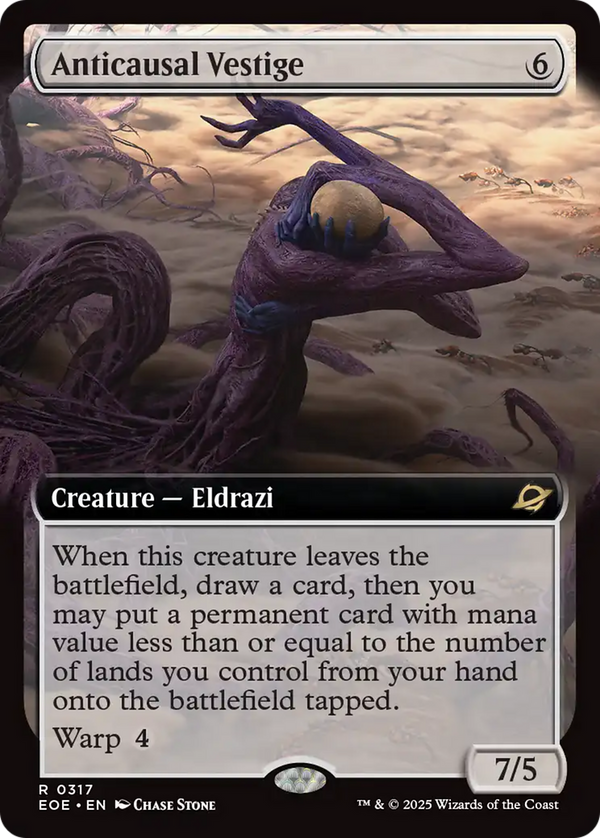 Anticausal Vestige - Extended Art (EOE)